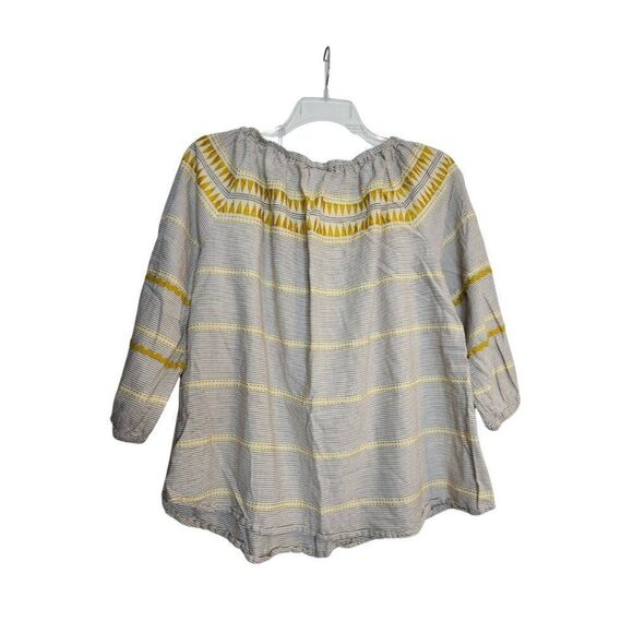 WESTPORT WOMENS DECORATIVE PLUS SIZE BLOUSE    RJ0503W - Picture 2 of 4